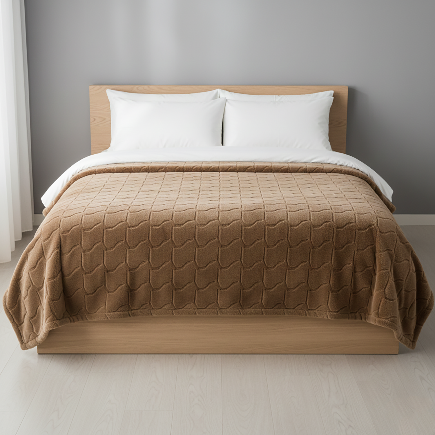 Faux Fur Blanket | Luxurious warmth for serene evenings