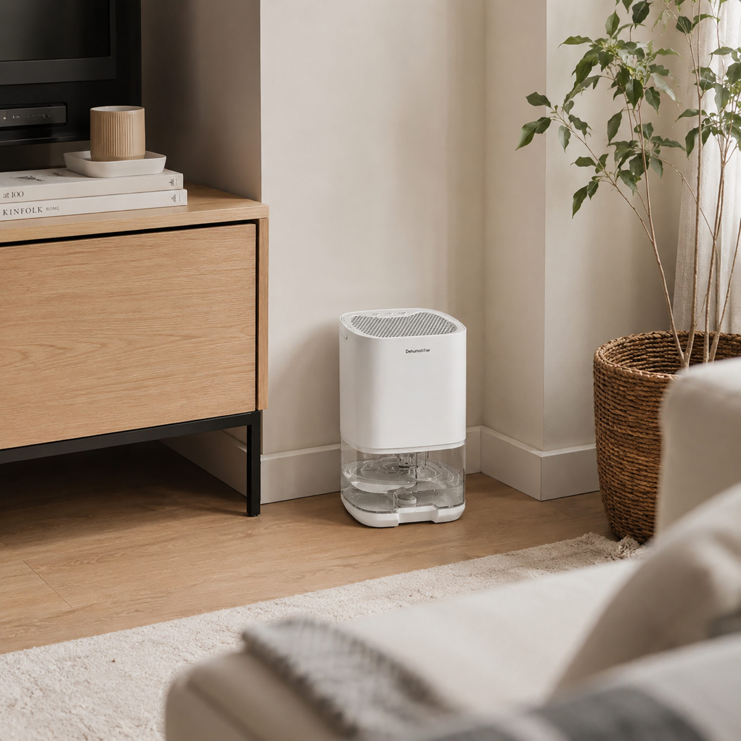 Mini Dehumidifier | Compact moisture control for bedroom & bathroom