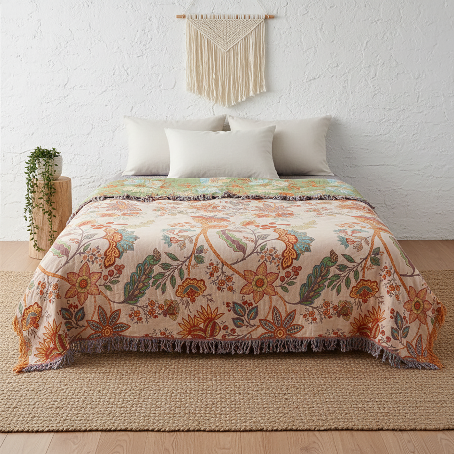 Boho Blanket | Gentle breathability for sensitive everyday comfort