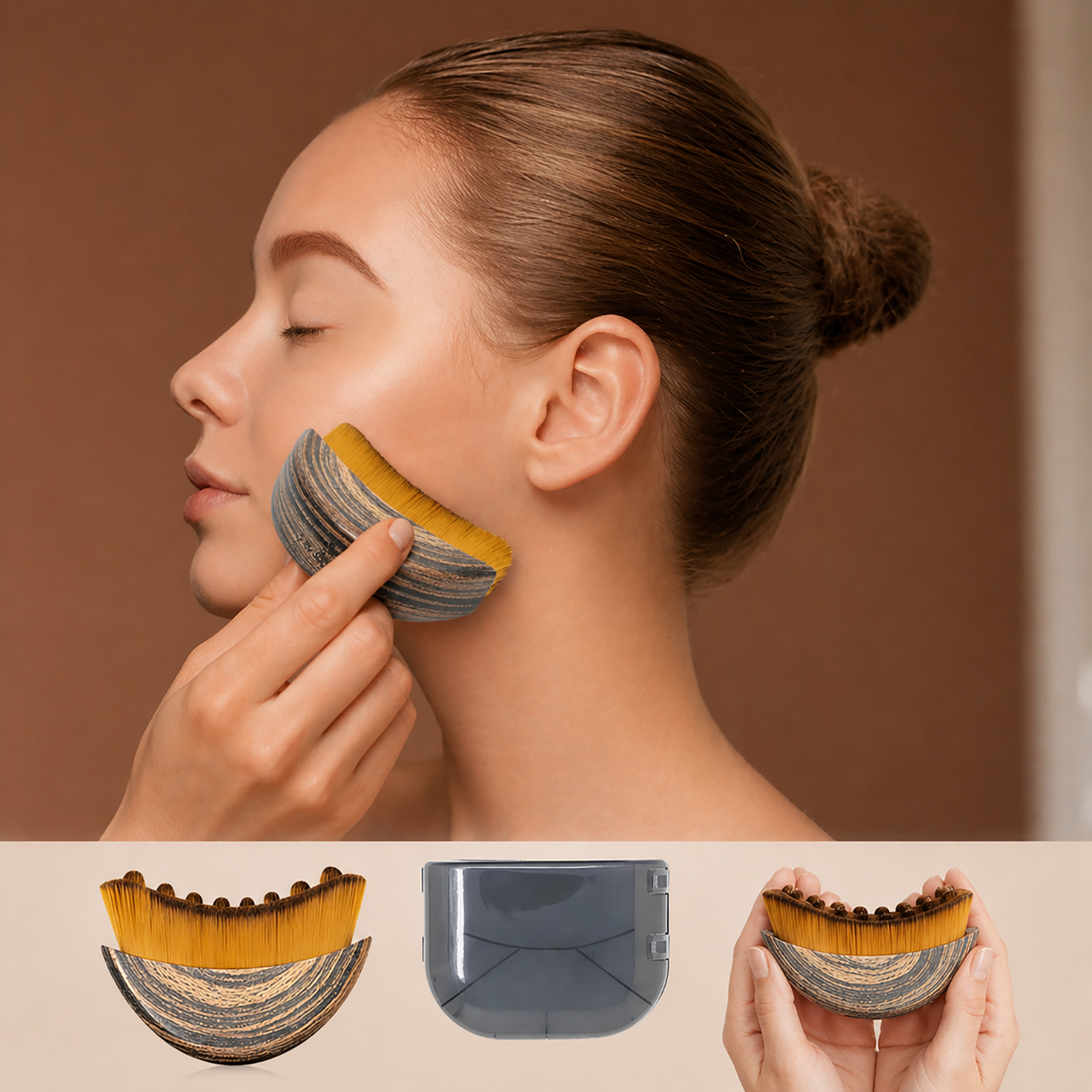 Lymphatic Massage Brush | Natural design for relaxing self-care