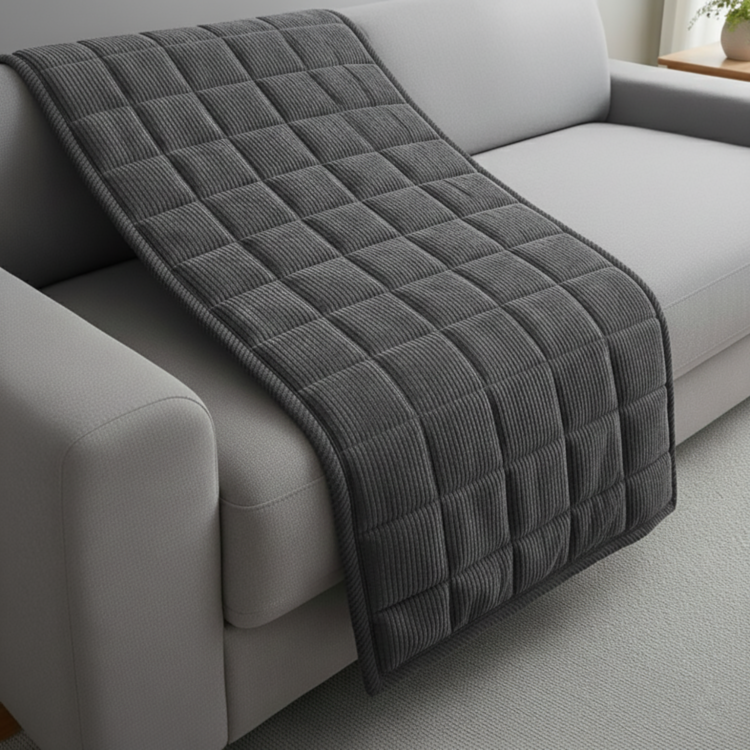 Quilted Sofa Cover | Protective comfort for everyday living