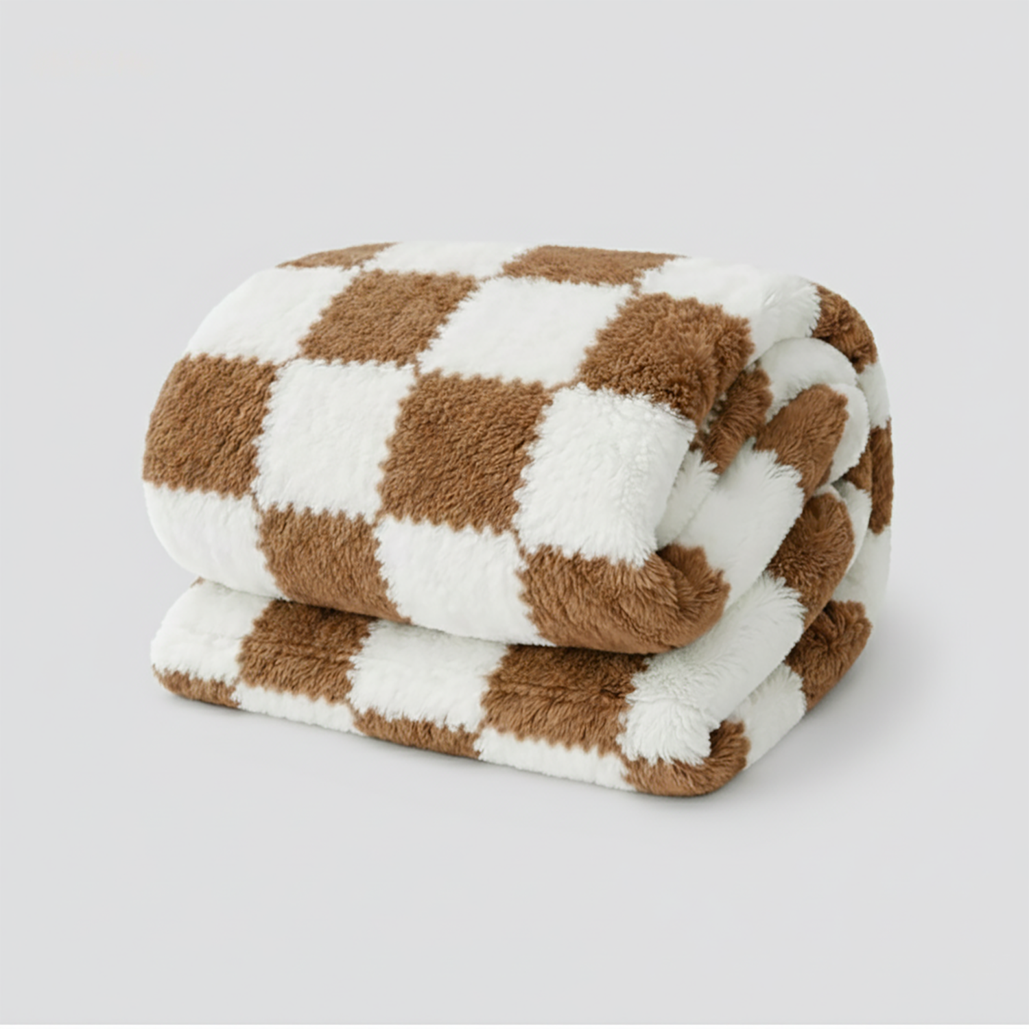 Plaid Flannel Blanket | Cozy warmth for sofa nights & garden evenings