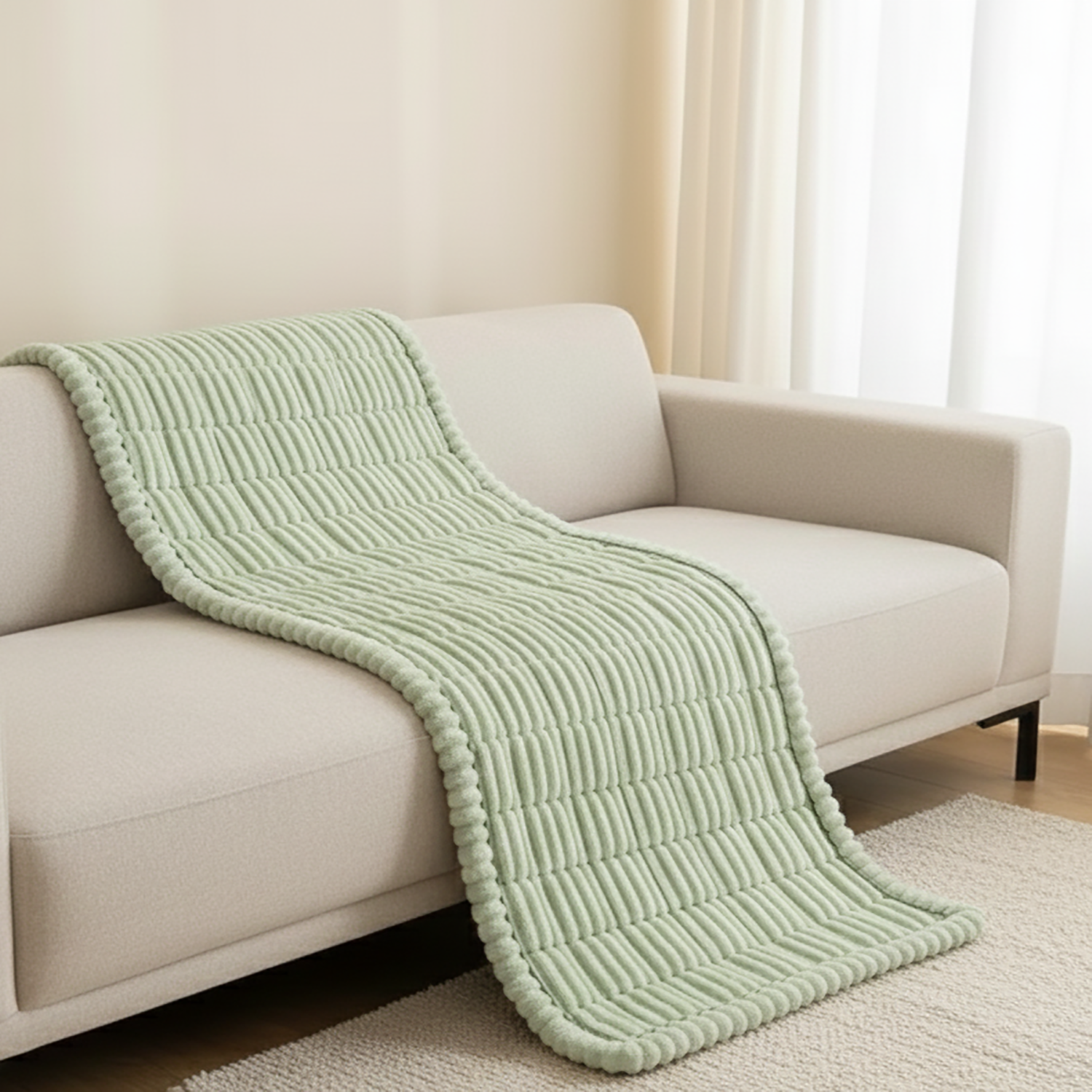Plush Couch Cover | Soft protection with cozy everyday comfort
