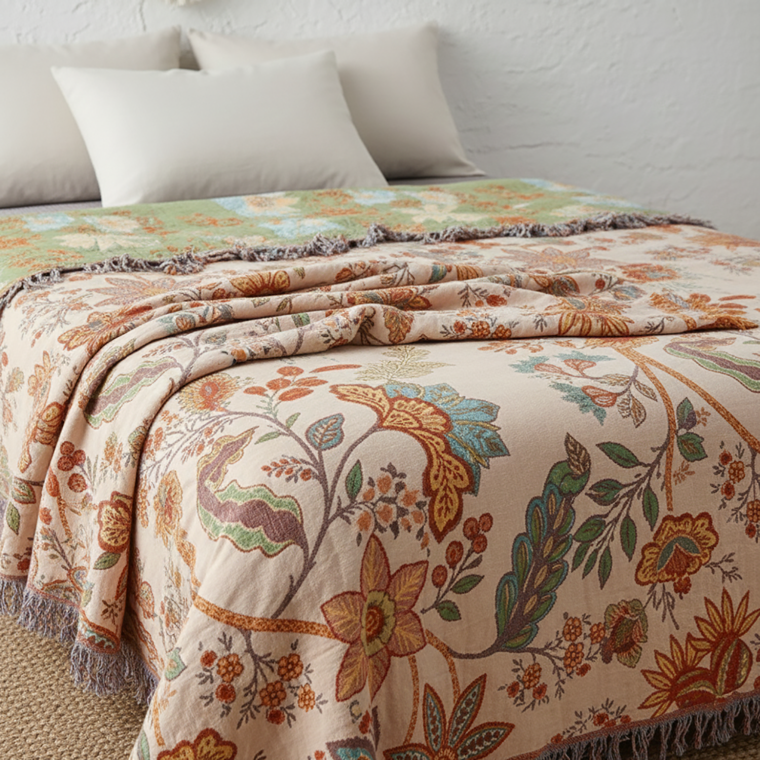 Boho Blanket | Gentle breathability for sensitive everyday comfort