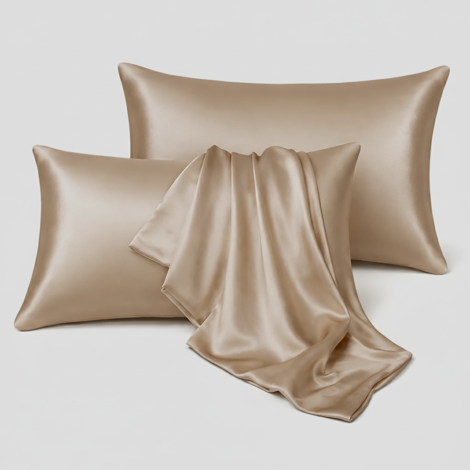 2-Piece Silky Pillowcase Set | Smooth comfort for skin & hair care