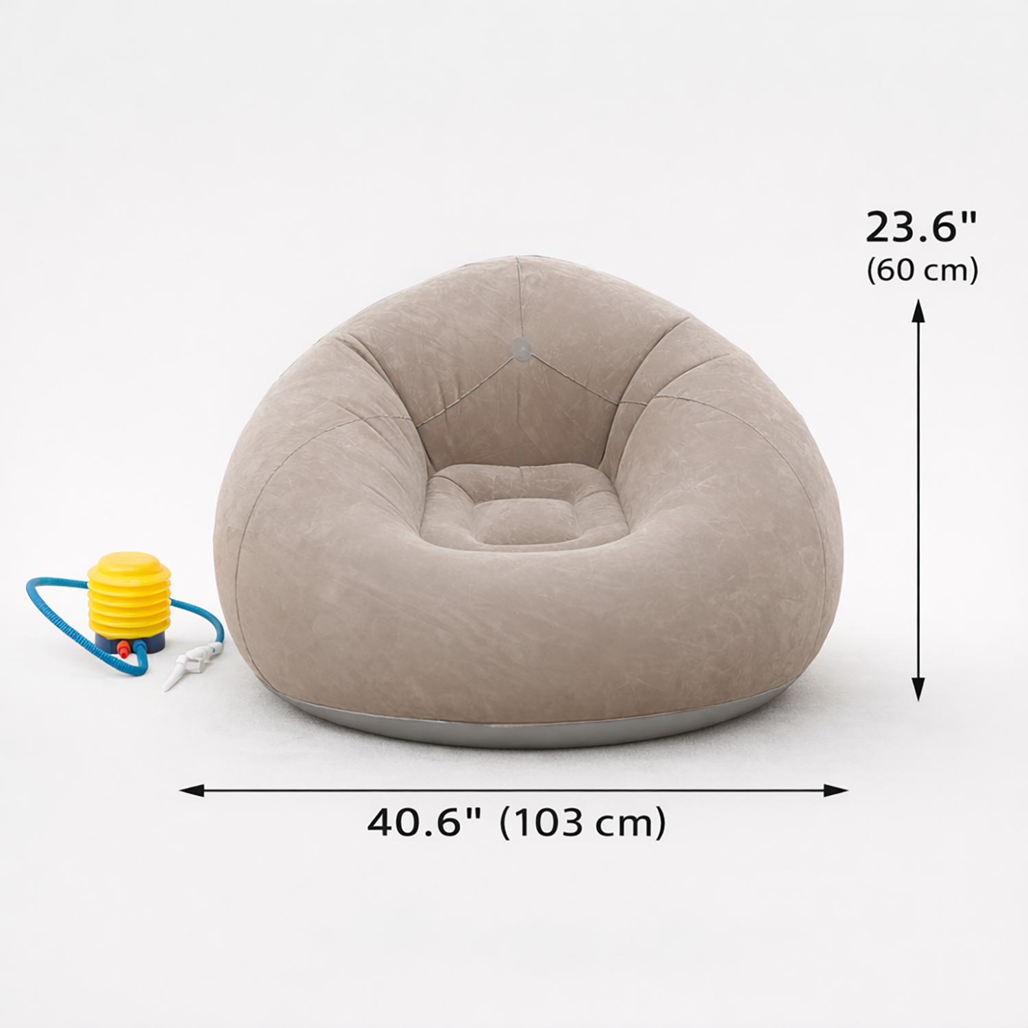 Inflatable Bean Bag Seat | Relaxed comfort anywhere you go