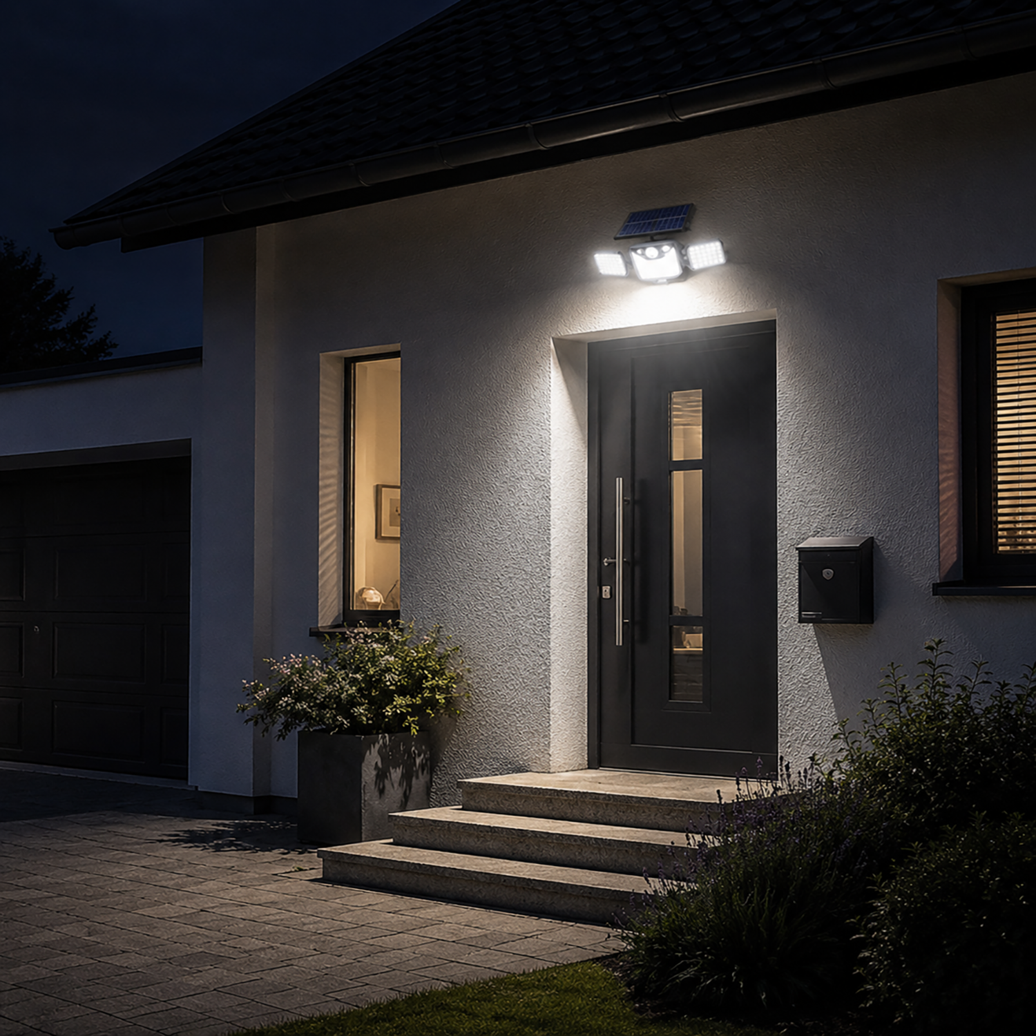 Solar Security Light | Motion-activated lighting for outdoor safety