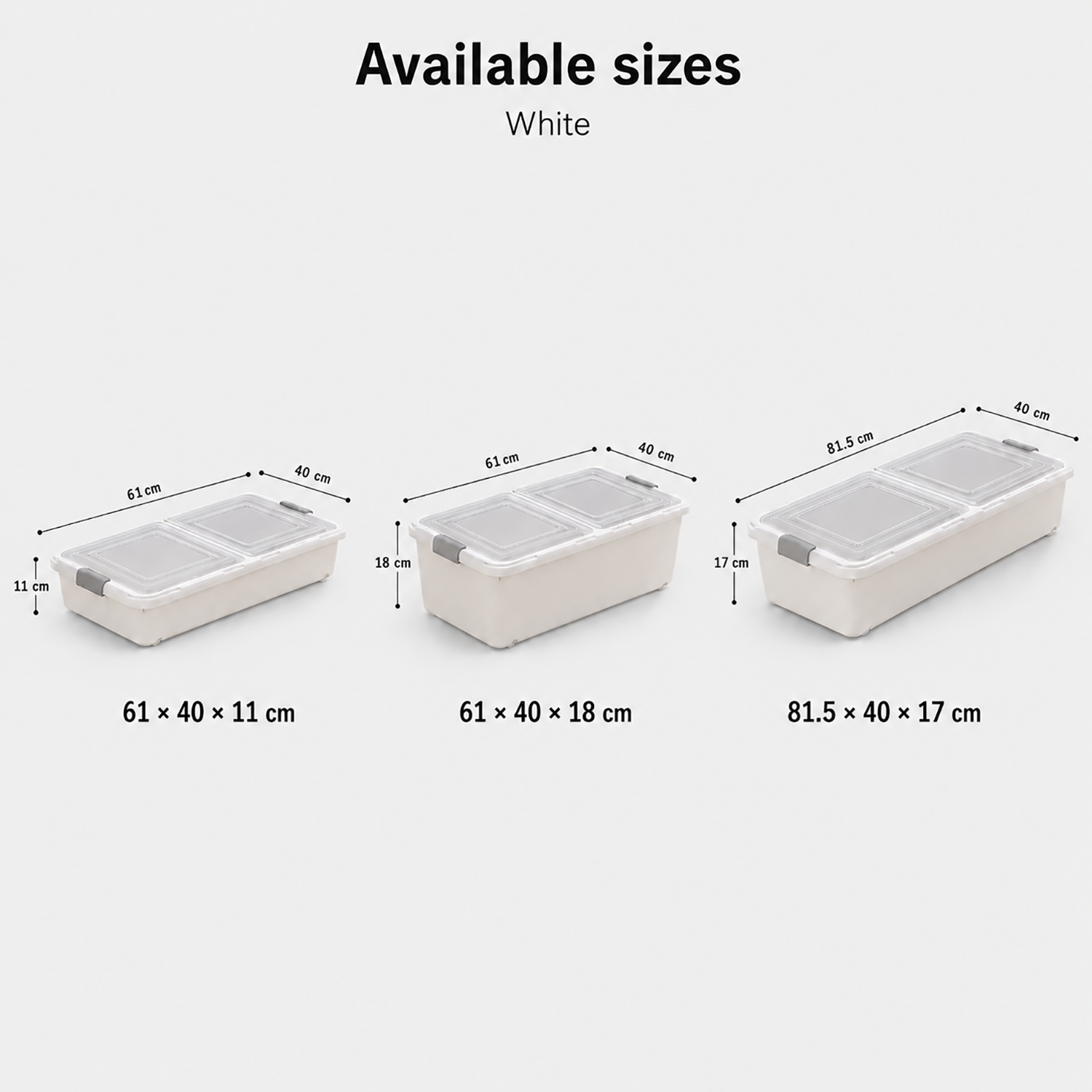Under Bed Storage Box | Smart storage for a clutter-free home