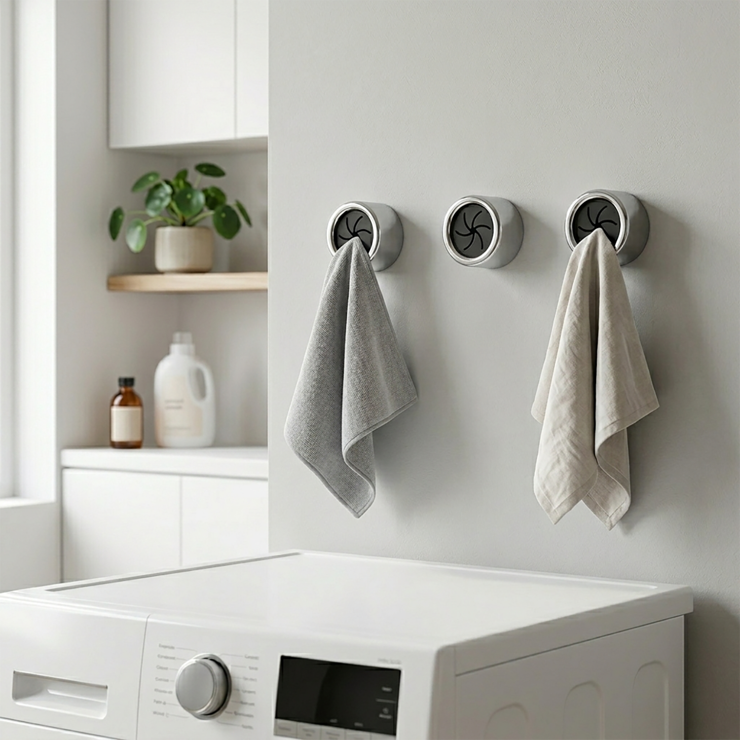 Multi-Purpose Towel Hooks | Strong hold without drilling