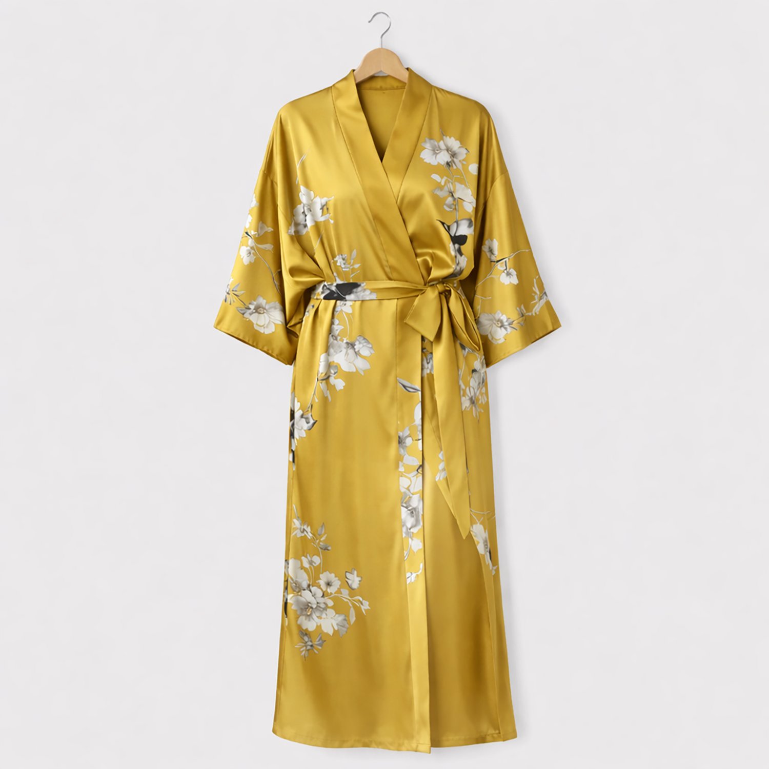 Women Satin Kimono Robe | Elegant flow with luxurious comfort