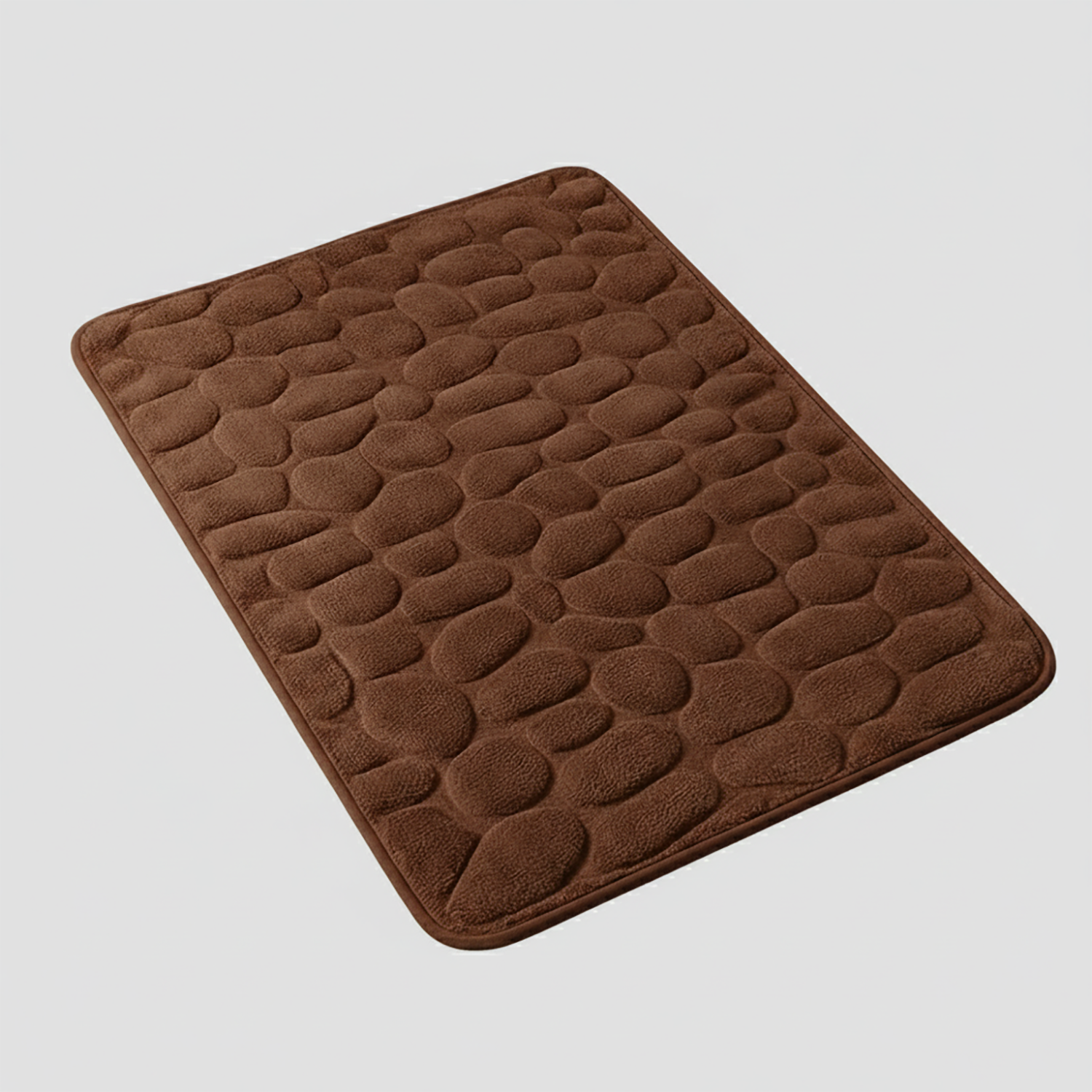 Plush Memory Foam Bath Rug | Soft comfort with non-slip support