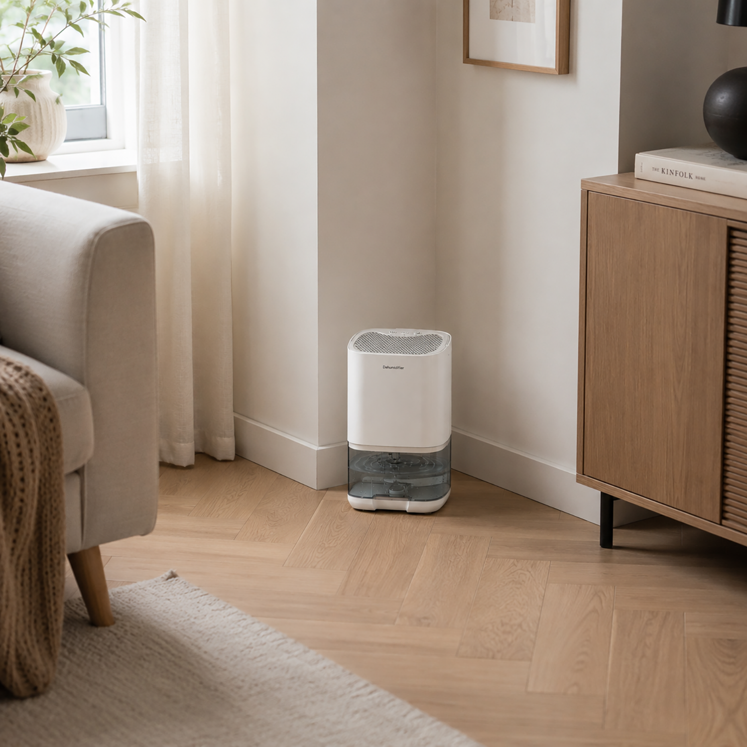 Mini Dehumidifier | Compact moisture control for bedroom & bathroom