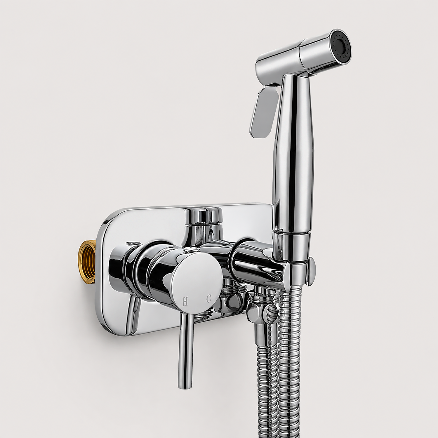 Handheld Bidet Sprayer for Toilet | Hot & Cold Stainless Steel Shattaf