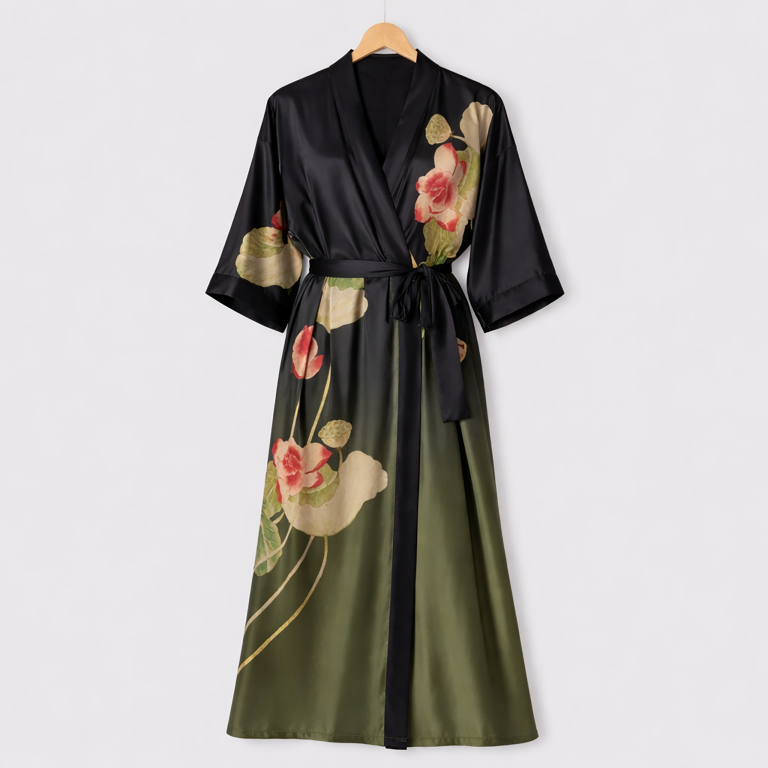 Women Satin Kimono Robe | Elegant flow with luxurious comfort