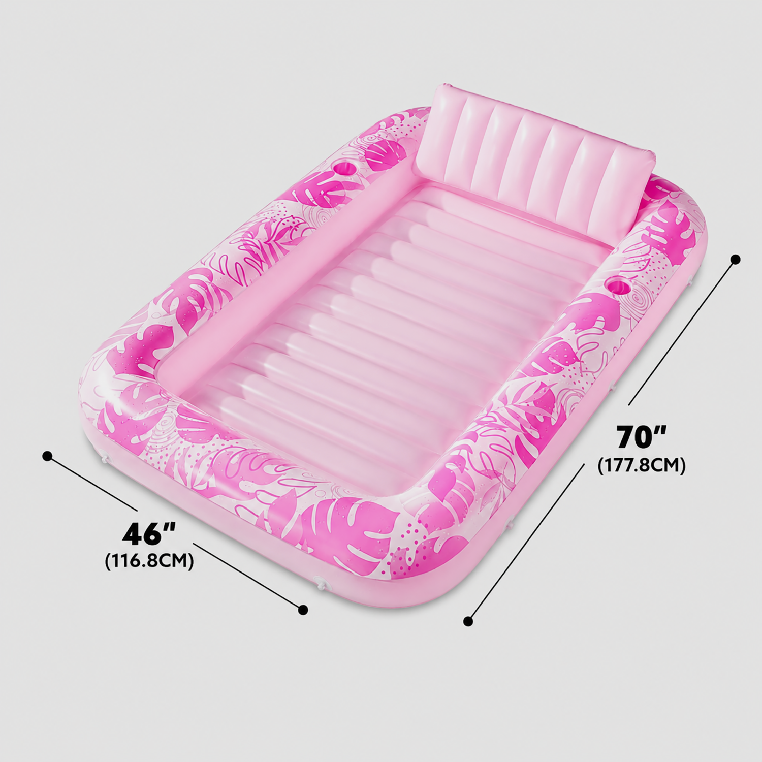 Inflatable Tanning Pool Float | Cool comfort for sunbathing & relaxation