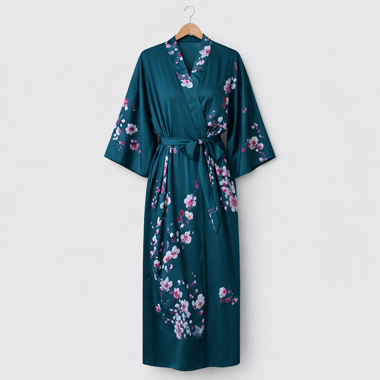 Women Satin Kimono Robe | Elegant flow with luxurious comfort