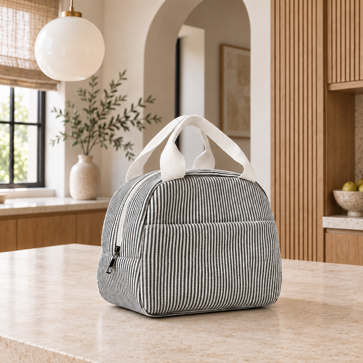 Insulated Lunch Bag | Cooler Tote with Sturdy Zip