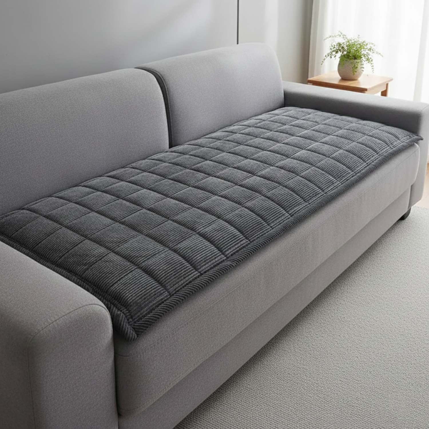 Quilted Sofa Cover | Protective comfort for everyday living