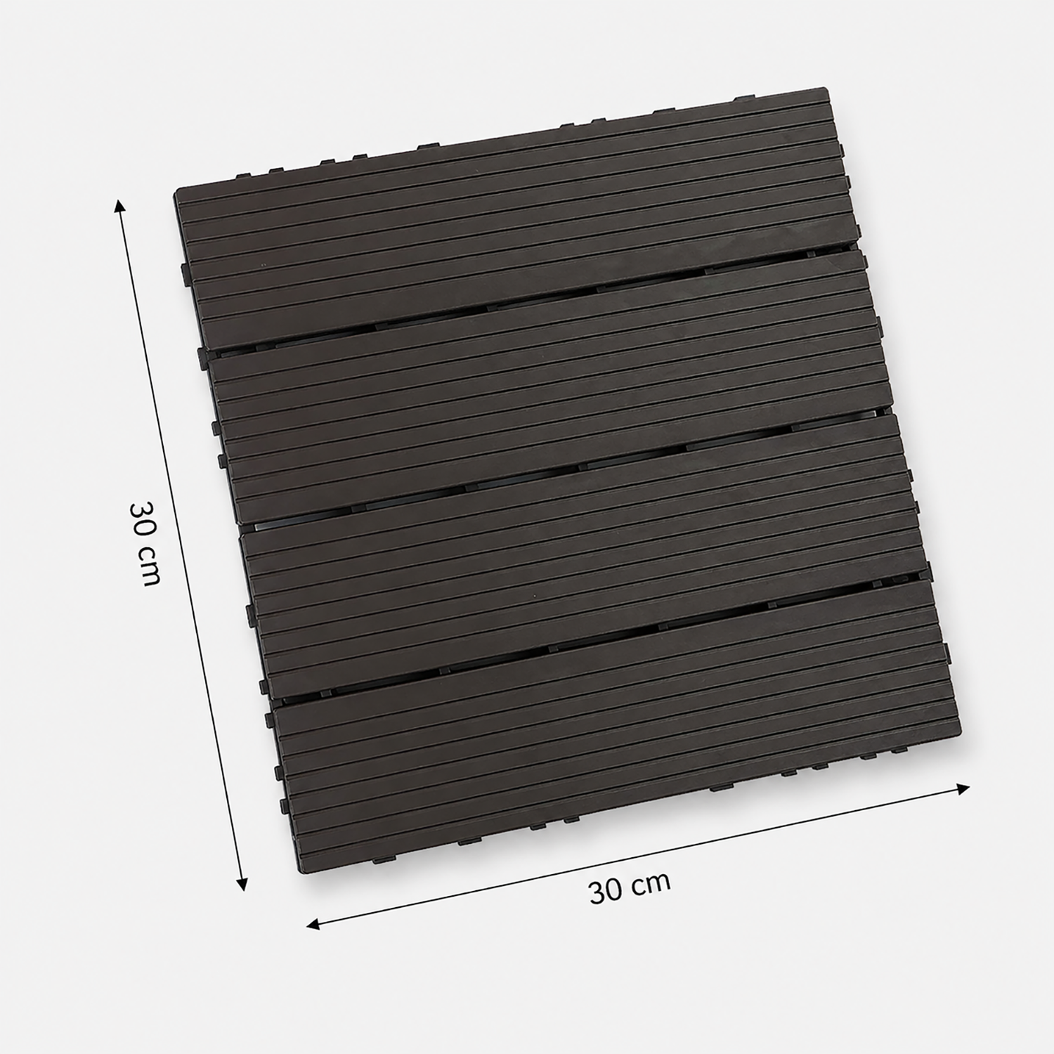 Interlocking Deck Tiles | Outdoor PVC Flooring for Balcony, Patio & Garden