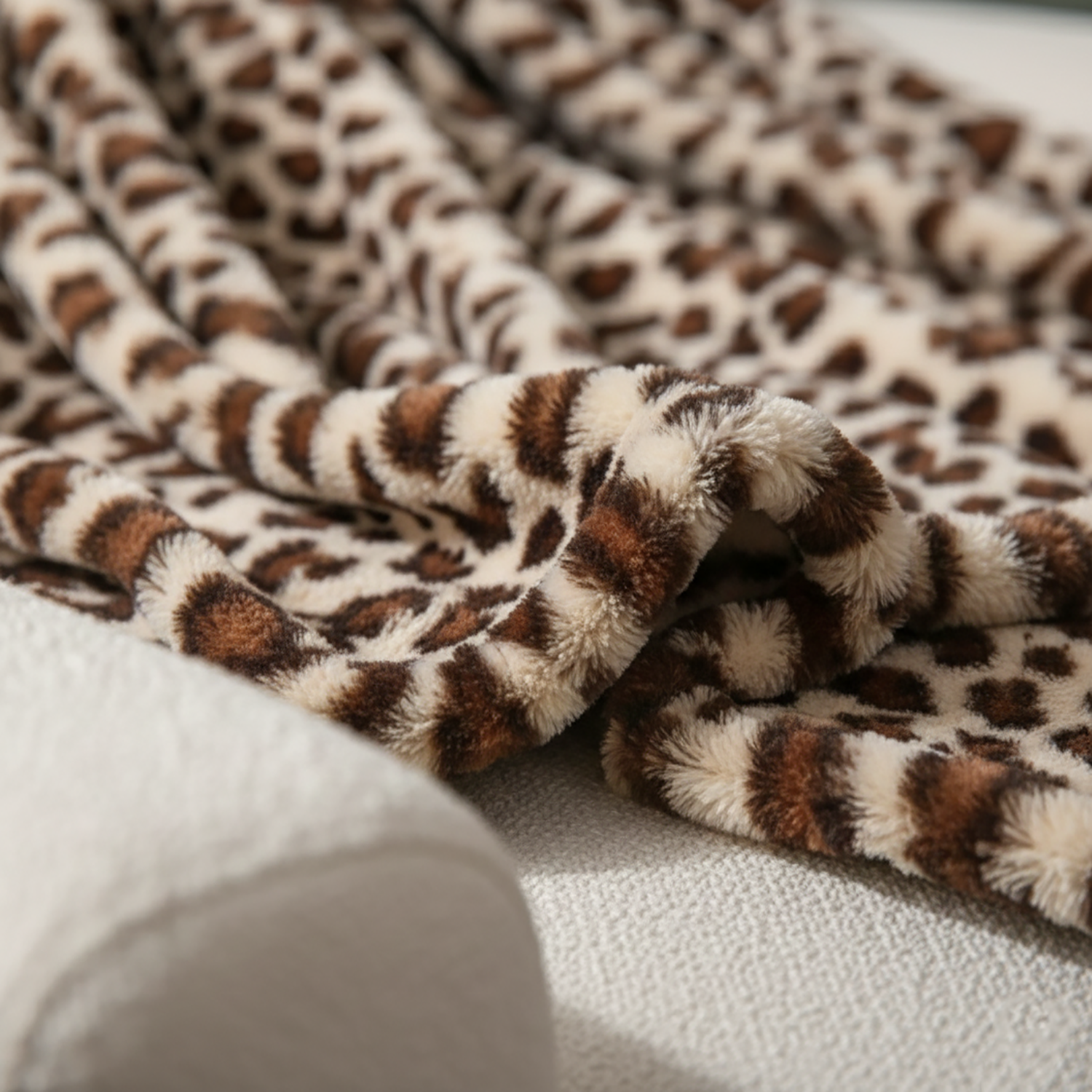 Leopard Throw Blanket | Bold texture with cozy everyday comfort