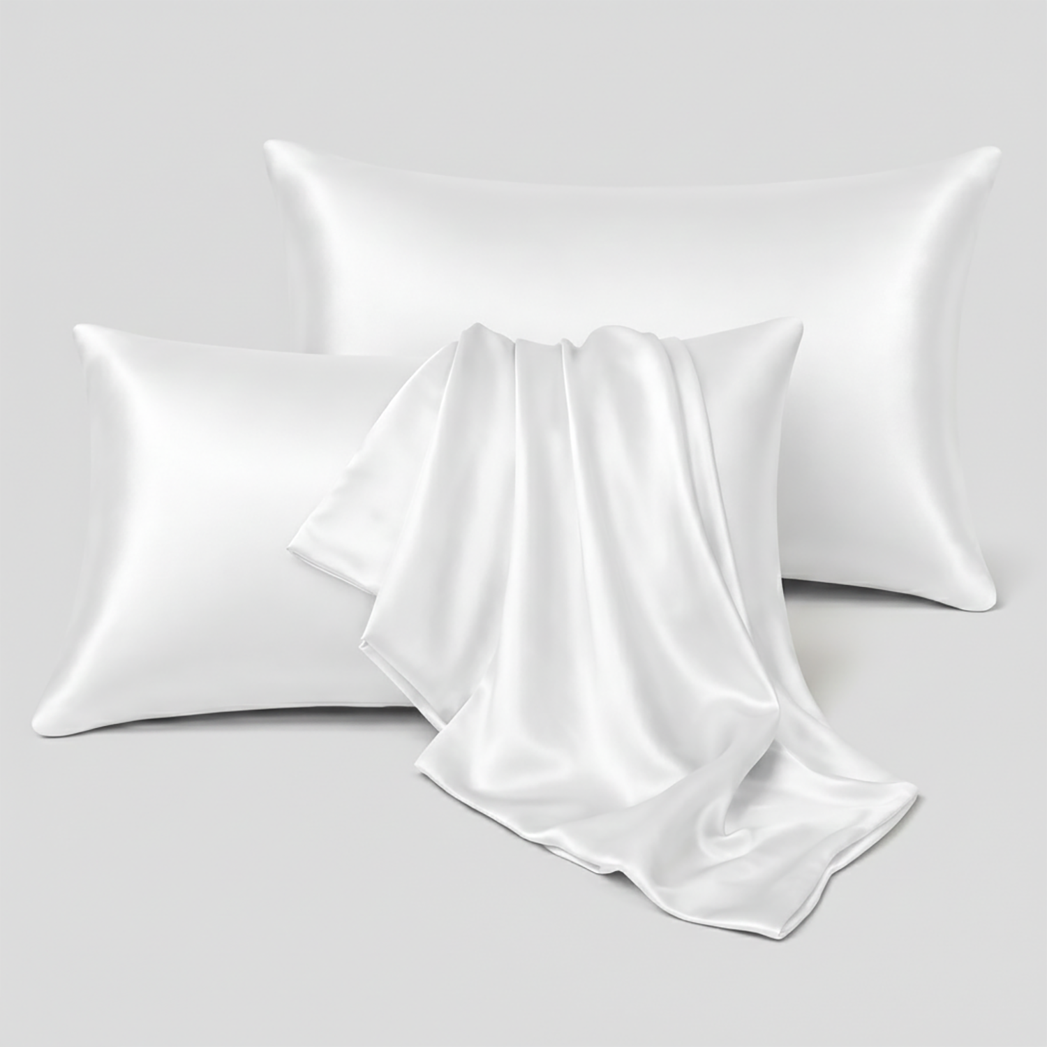 2-Piece Silky Pillowcase Set | Smooth comfort for skin & hair care