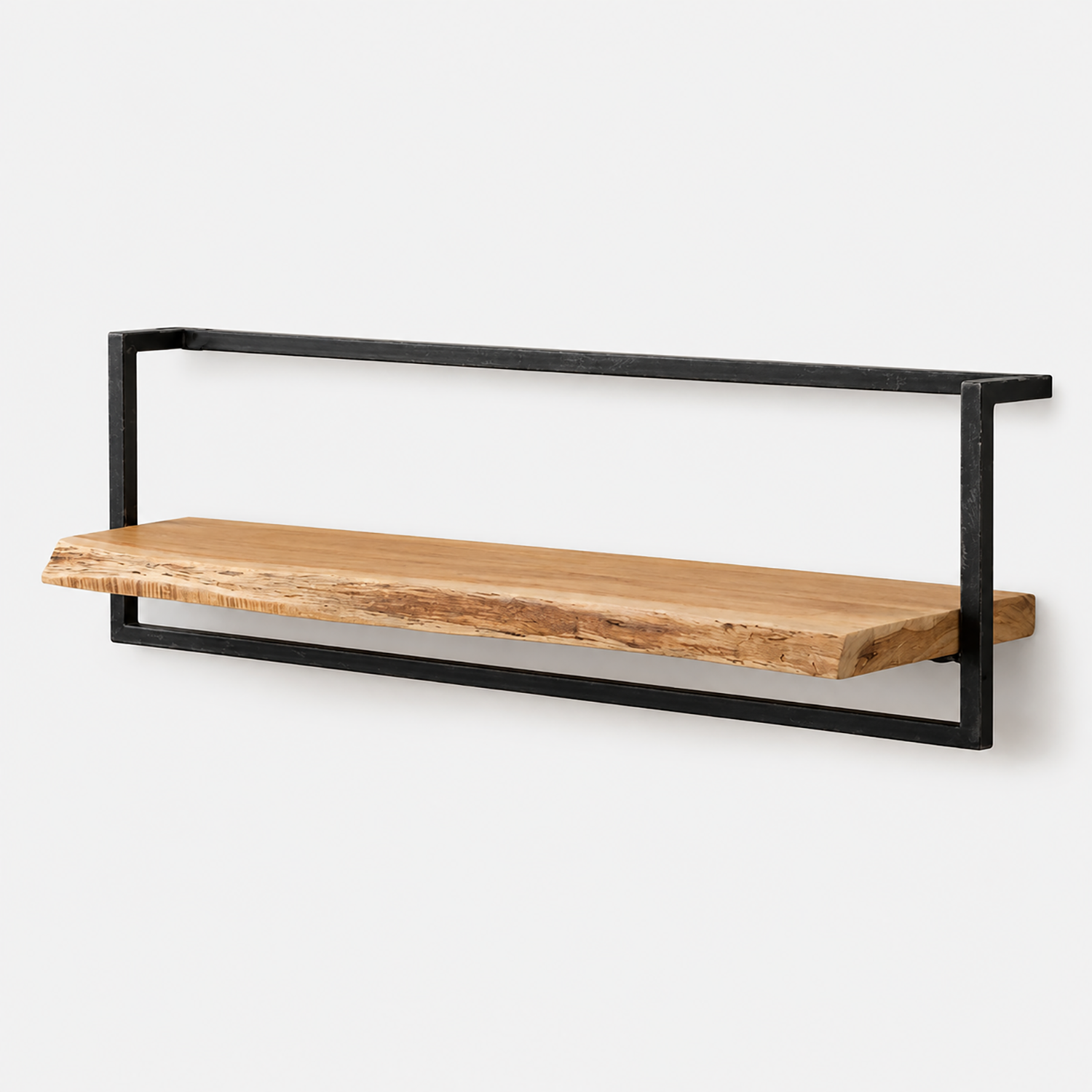 Acacia Wood Wall Shelf | Industrial style for every room