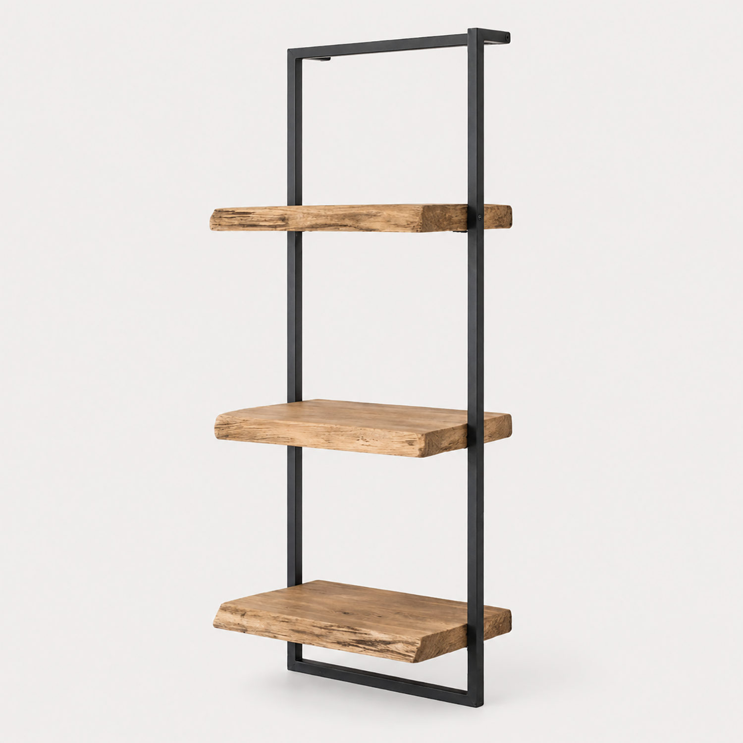 Acacia Wood Wall Shelf | Industrial style for every room