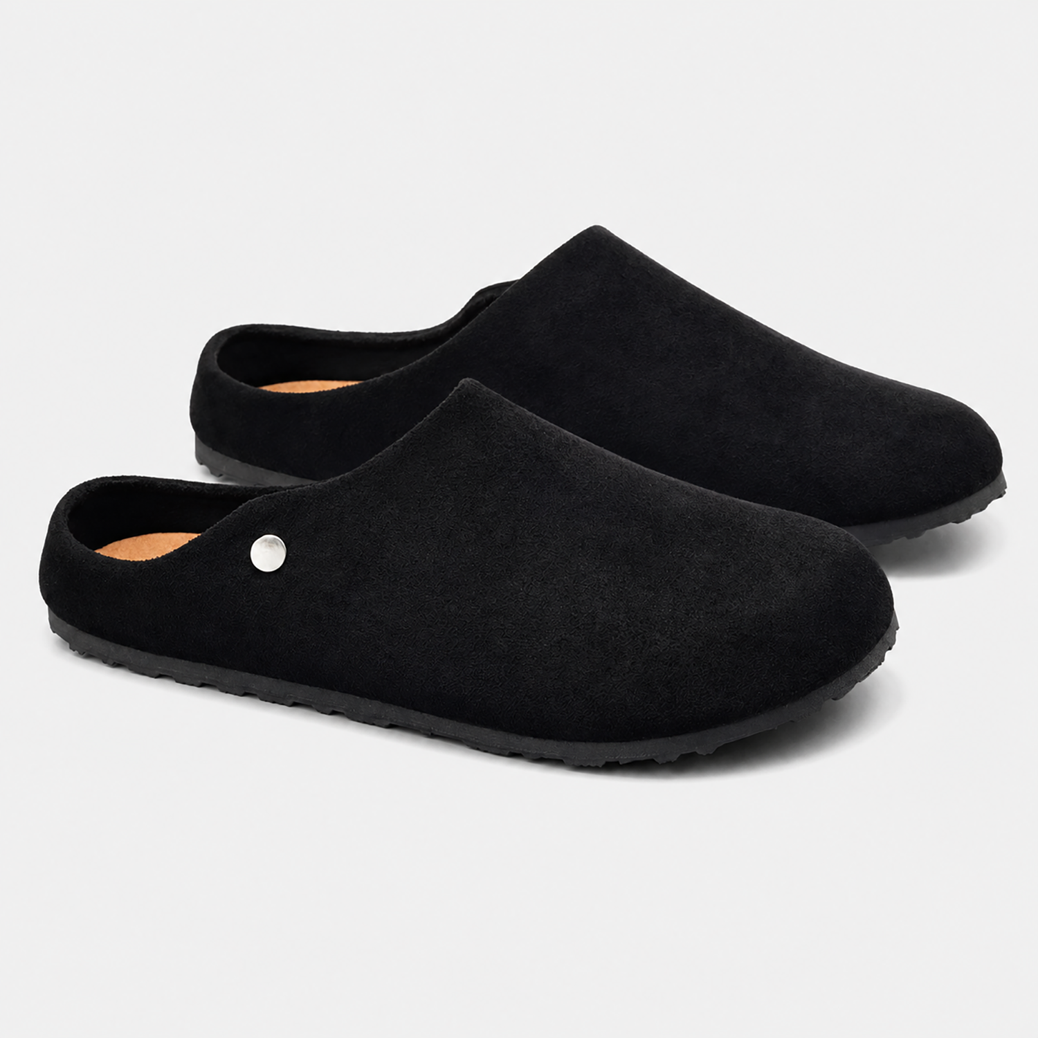 Suede Clog Slippers | Slip-on comfort for indoors & out