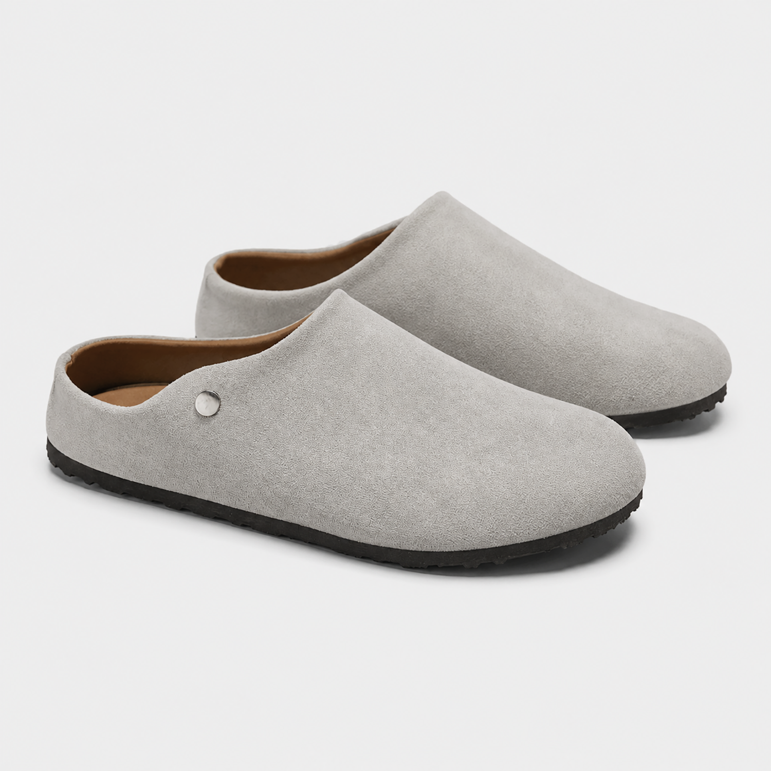 Suede Clog Slippers | Slip-on comfort for indoors & out