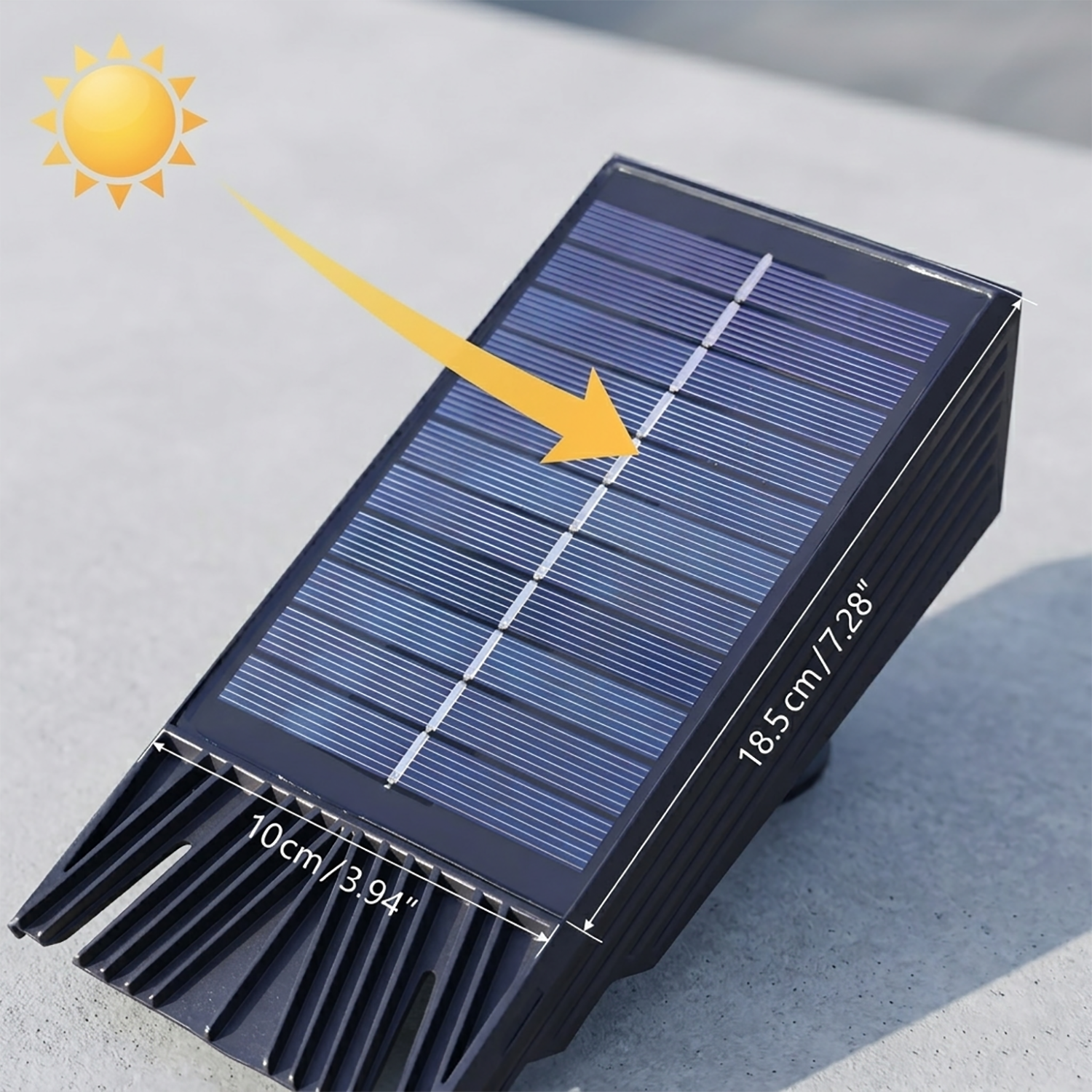 Solar Outdoor Spotlight | Adjustable lighting for garden & pathways
