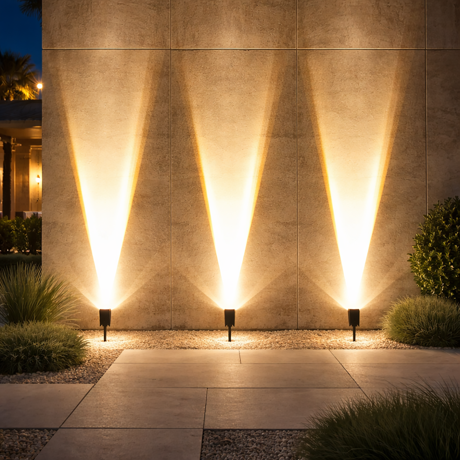 Solar Outdoor Spotlight | Adjustable lighting for garden & pathways