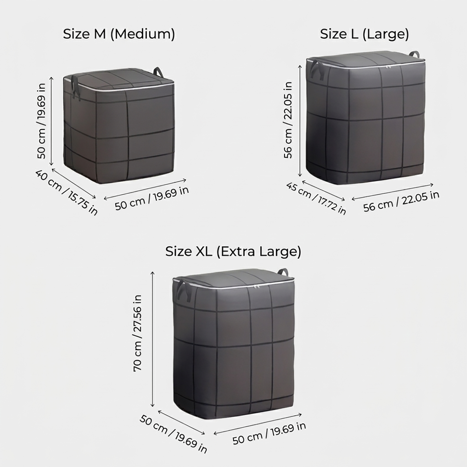 Storage Basket Bag | Foldable large-capacity organizer for home & travel