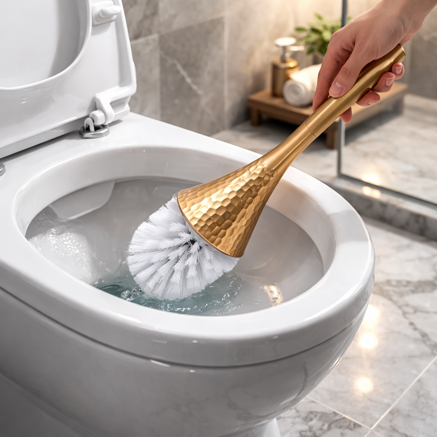 Toilet Brush Set | Modern design with practical cleaning