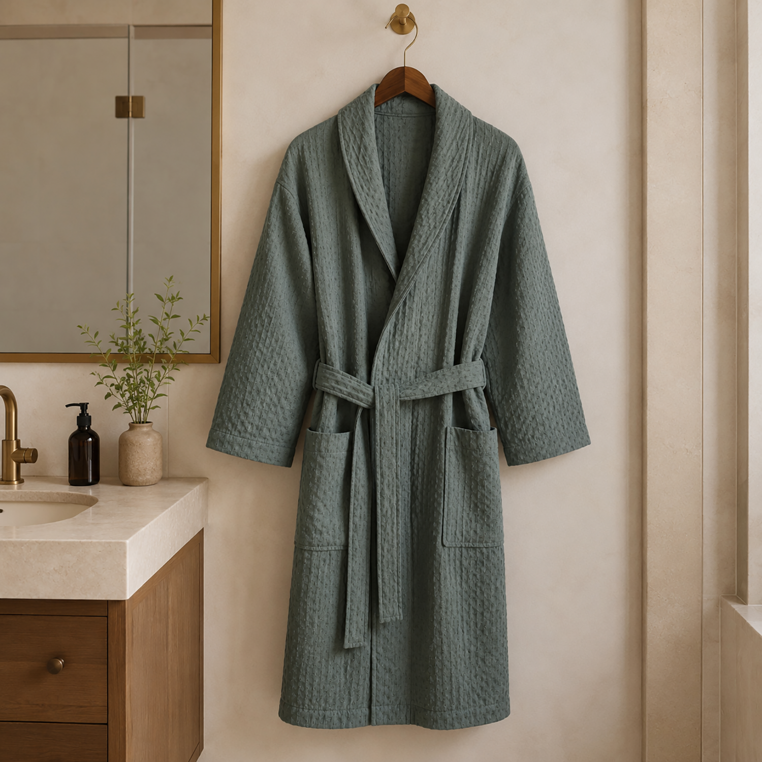 Cotton Bathrobe | Soft comfort for relaxed everyday routines