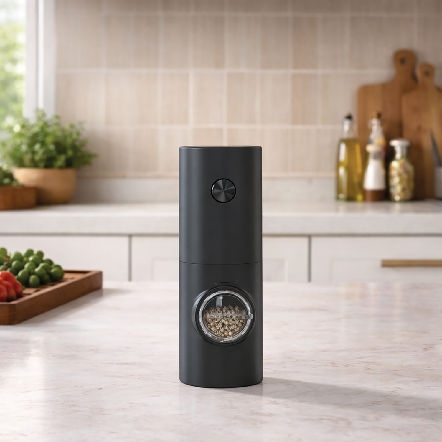 Electric Salt & Pepper Grinder Set | Effortless flavor with modern style