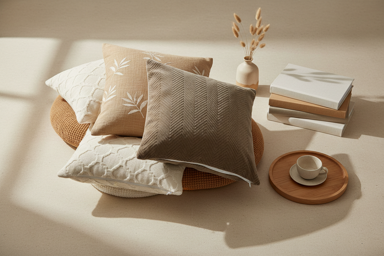 Keep the welcome away and use beige colors